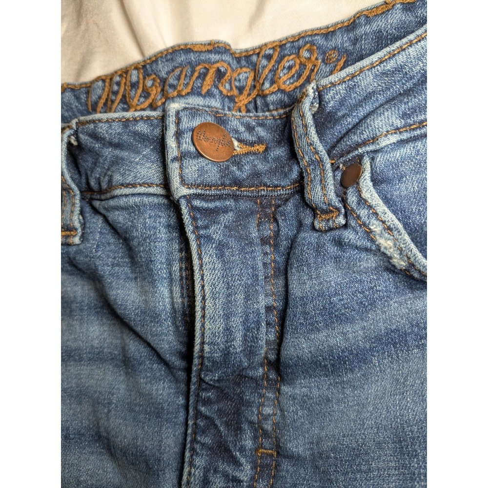 Vintage Wrangler Women's Retro Western Flare Denim Jeans Size 29x30 - Picture 3 of 7